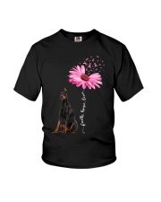 Daisy Ribbon - Dobermann 2 Youth T-Shirt tile