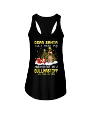 Dear Santa - Bullmastiff 2 Ladies Flowy Tank tile