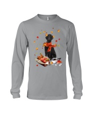 Autumn Leaves BLACK Flat Coated Retriever Long Sleeve Tee tile