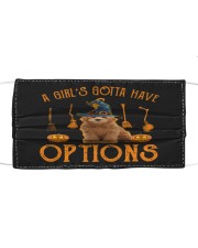 Options - RED Goldendoodle Mask tile