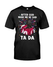 God Said - Flat Coated Retriever Classic T-Shirt front