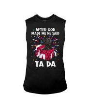 God Said - Flat Coated Retriever Sleeveless Tee tile