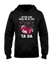 God Said - Flat Coated Retriever Hooded Sweatshirt tile