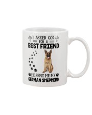 I Asked God for Friend - German Shepherd Dog Mug tile