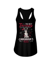 Best Therapy - BLACK Chihuahua Ladies Flowy Tank tile