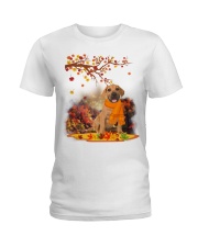 Fall Leaf - Boerboel Ladies T-Shirt tile
