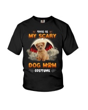 Scary Costume - Norfolk Terrier Youth T-Shirt tile