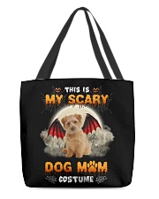 Scary Costume - Norfolk Terrier All-Over Tote tile