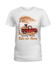 Country Fall - Toy Fox Terrier Ladies T-Shirt tile