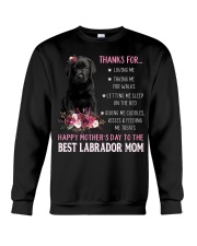 Talking Me - BLACK Labrador Pup Crewneck Sweatshirt tile