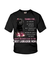Talking Me - BLACK Labrador Pup Youth T-Shirt tile