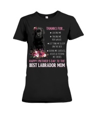 Talking Me - BLACK Labrador Pup Premium Fit Ladies Tee tile