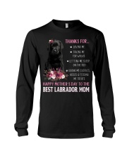Talking Me - BLACK Labrador Pup Long Sleeve Tee tile