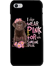 For Someone - CHOCOLATE Labrador Phone Case tile