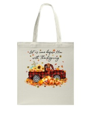 Thanksgiving - Bloodhound Tote Bag tile