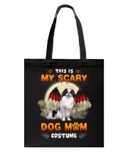 Scary Costume - Japanese Chin 2 Tote Bag tile