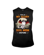 Scary Costume - Japanese Chin 2 Sleeveless Tee tile