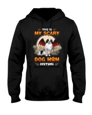 Scary Costume - Japanese Chin 2 Hooded Sweatshirt tile