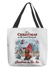 Christmas Air - Sussex Spaniel All-Over Tote tile