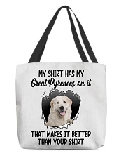 Better Shirt - Great Pyrenees 2 All-Over Tote tile