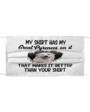 Better Shirt - Great Pyrenees 2 Mask tile