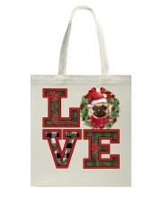 Christmas Love - Chug Dog Tote Bag tile