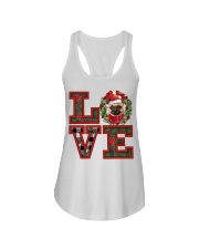 Christmas Love - Chug Dog Ladies Flowy Tank tile