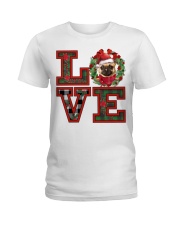 Christmas Love - Chug Dog Ladies T-Shirt tile