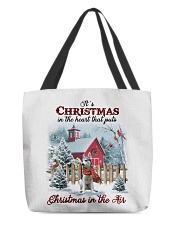 Christmas Air - Alaskan Klee Kai All-Over Tote tile