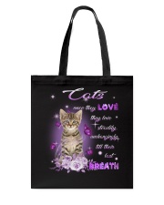 Last Breath - Cat 1 Tote Bag tile