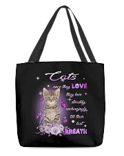 Last Breath - Cat 1 All-Over Tote tile