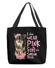 For Someone - LONG HAIRED Chihuahua All-Over Tote tile