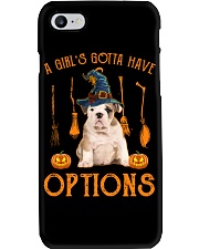 Options - old english bulldog 1 Phone Case tile