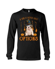 Options - old english bulldog 1 Long Sleeve Tee tile