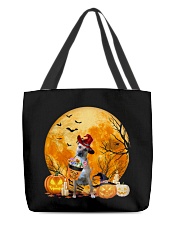 Moon Candy - Black Mouth Cur All-Over Tote tile