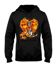 Autumn Leaf - Blue Nose Pitbull Hooded Sweatshirt tile