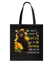 Journey - CHOCOLATE Standard Poodle Tote Bag tile