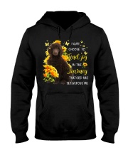 Journey - CHOCOLATE Standard Poodle Hooded Sweatshirt tile