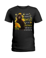 Journey - CHOCOLATE Standard Poodle Ladies T-Shirt tile