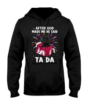 God Said - BLACK Labradoodle Hooded Sweatshirt tile