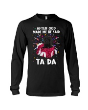 God Said - BLACK Labradoodle Long Sleeve Tee tile