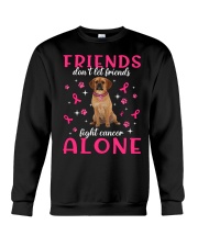 Cancer Alone - Puggle Crewneck Sweatshirt tile