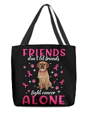 Cancer Alone - Puggle All-Over Tote tile