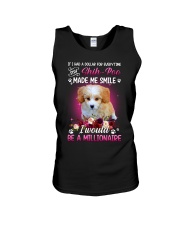 Millionaire - Shih-Poo Unisex Tank tile