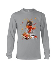 Autumn Leaves German Shorthaired Pointer Long Sleeve Tee tile