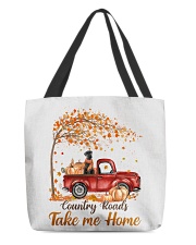 Country Fall - Giant Schnauzer All-Over Tote tile
