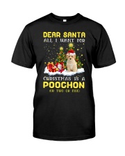 Dear Santa - Poochon Premium Fit Mens Tee tile