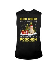 Dear Santa - Poochon Sleeveless Tee tile