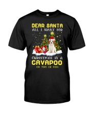Dear Santa - Cavapoo Classic T-Shirt tile