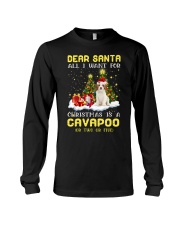 Dear Santa - Cavapoo Long Sleeve Tee tile
